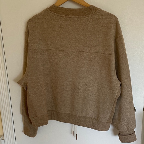 Varley Edith Ribbed Pique Top - Picture 2 of 9